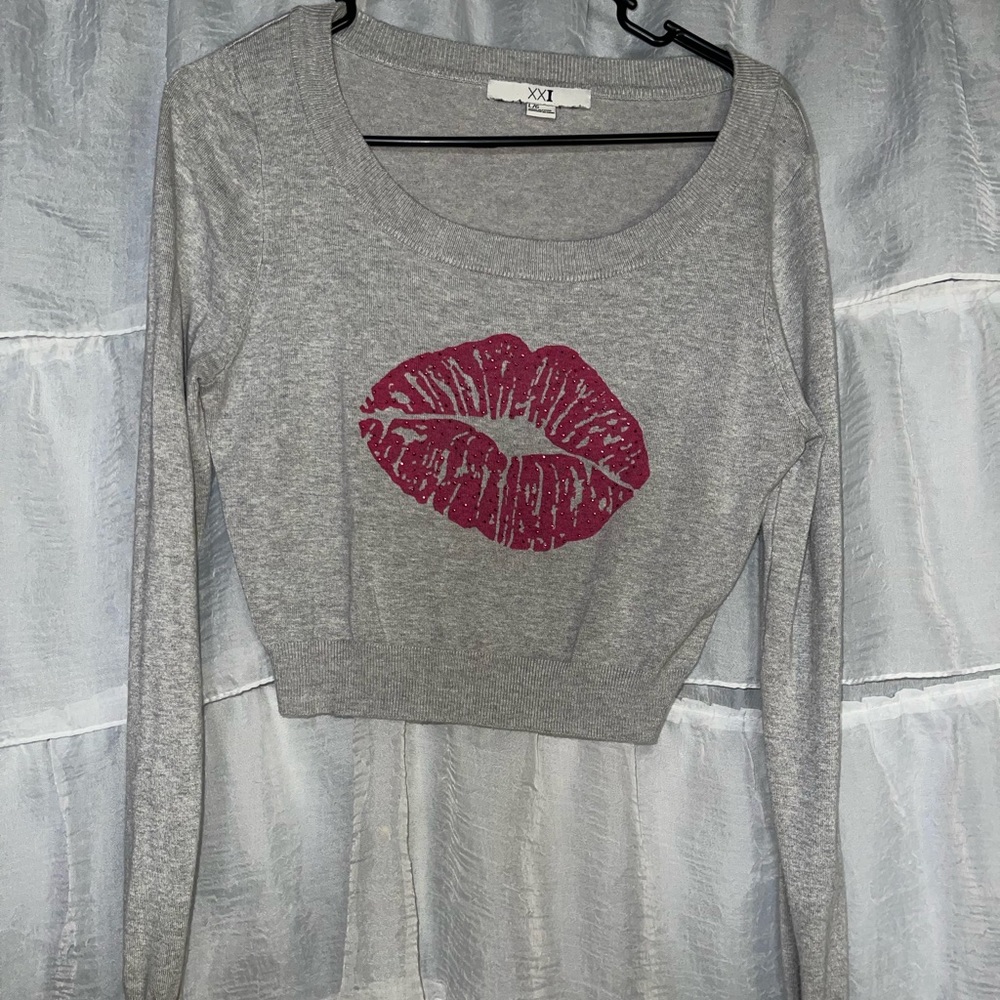 Crop sweater